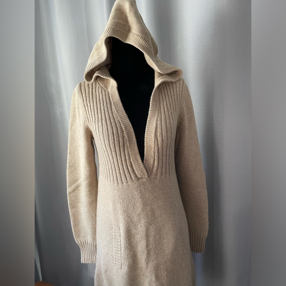 Old Navy hooded sweater dress size medium